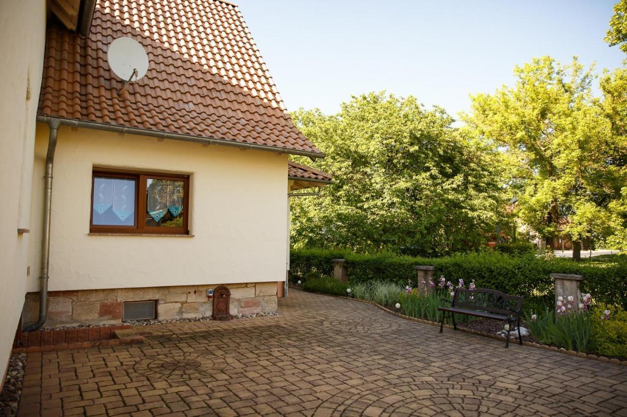 Ferienwohnung Ogger Bad Salzungen Bagian luar foto